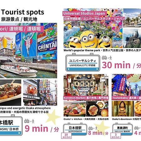 Bijou Suites Vivre Osaka Exteriör bild